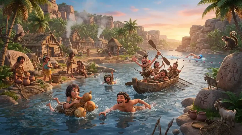 Ancient Beginnings: How Swimming Started