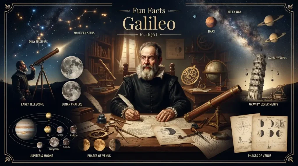 fun facts galileo