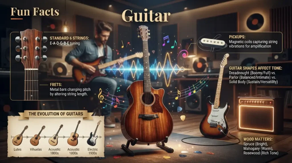 fun facts guitar