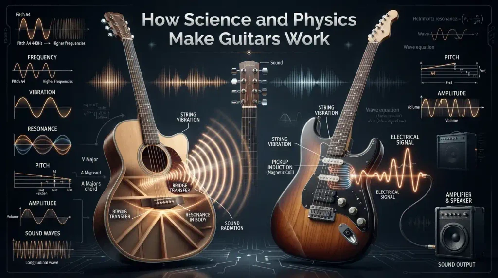 How Science and Physics Make Guitars Work