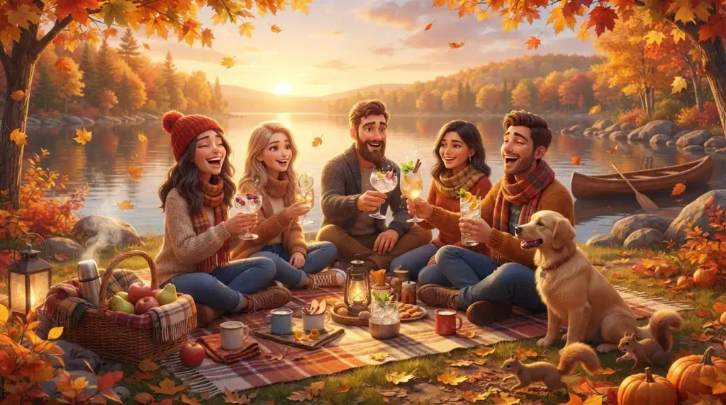 Non-Alcoholic Options: Cozy Autumn Mocktails