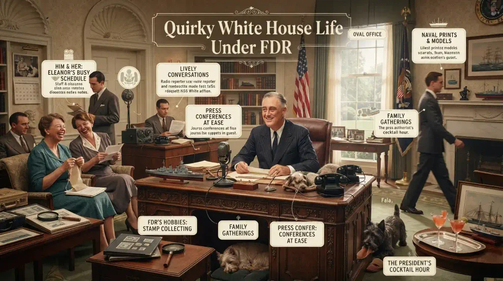 Quirky White House Life Under FDR