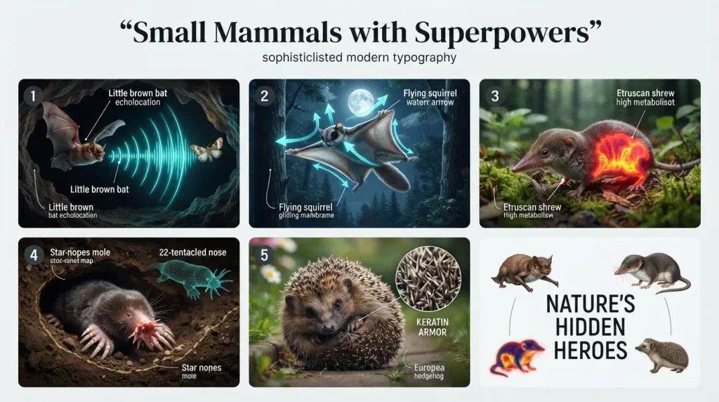 Small Mammals with Superpowers