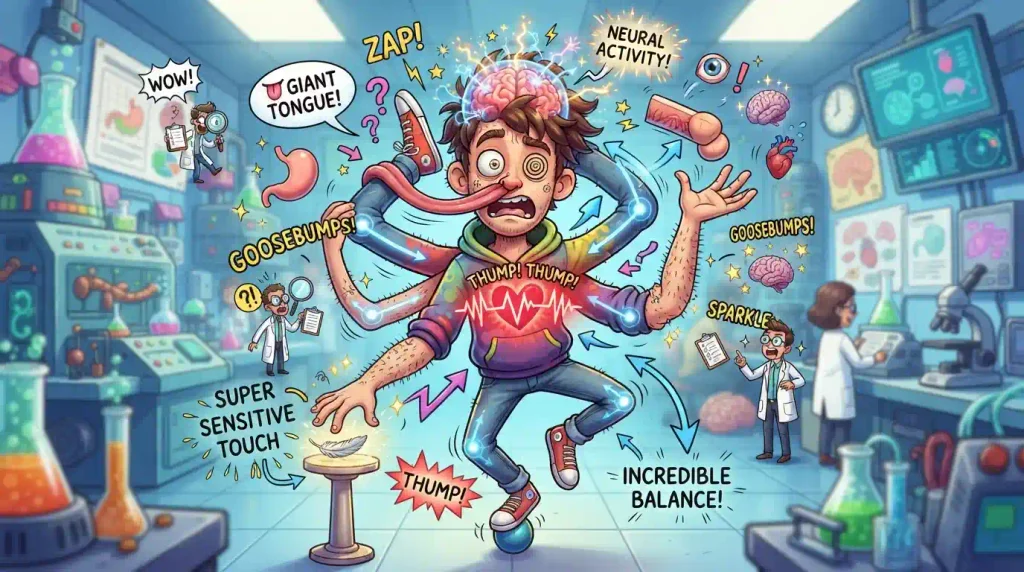 Strange Human Body Capabilities