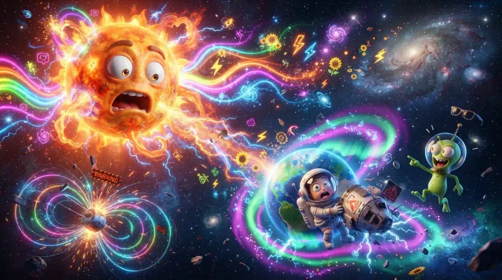 Strange Space Weather Events