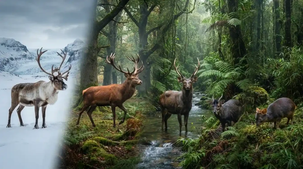 Surprising Deer Species Across the World