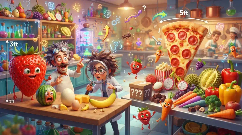 Surprising Food Facts Shown Visually