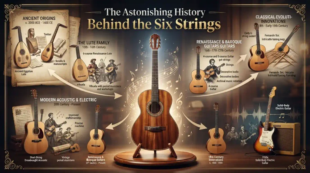 The Astonishing History Behind the Six Strings