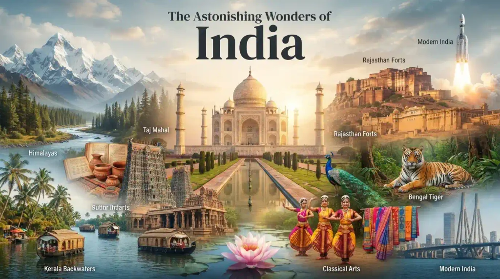 The Astonishing Wonders of India