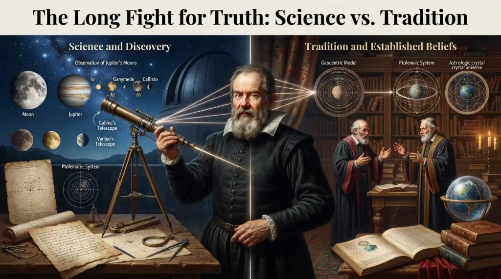 The Long Fight for Truth: Science vs. Tradition