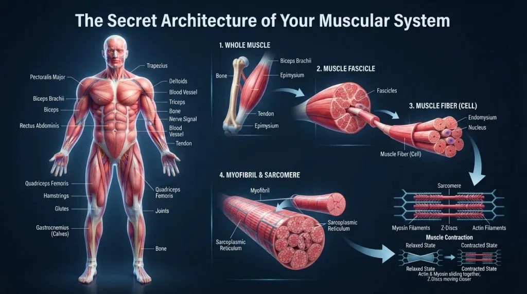 The Secret Architecture of Your Muscular System