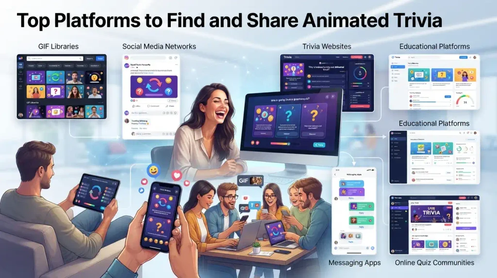 Top Platforms to Find and Share Animated Trivia