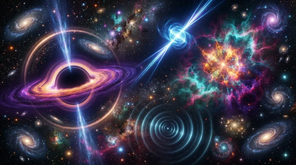 Weird Phenomena in Deep Space