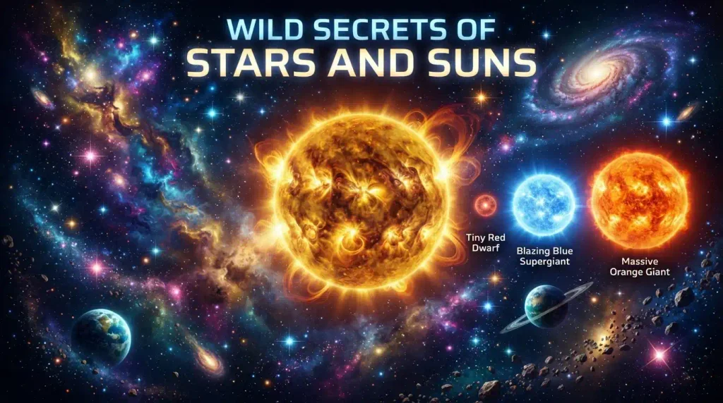Wild Secrets of Stars and Suns