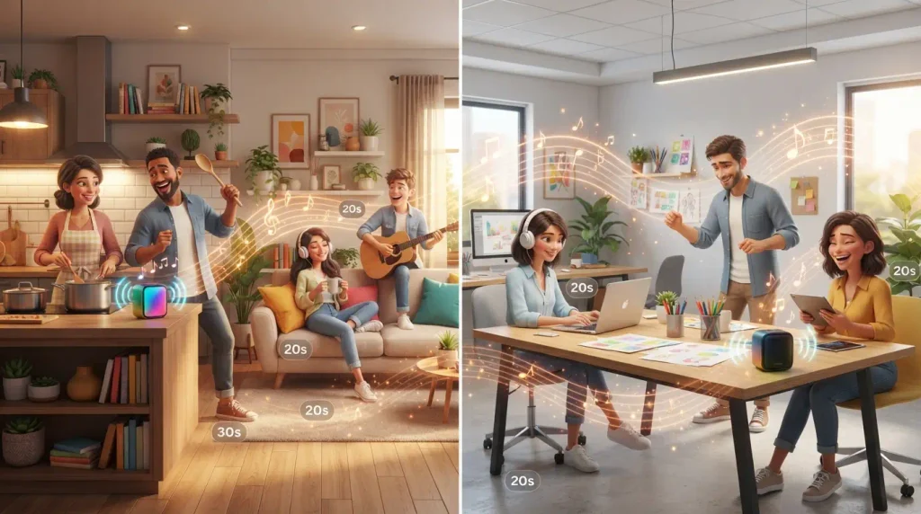 Creating a Happy Musical Environment at Home and Work