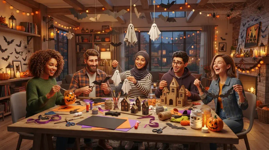 Creative DIY Home Decorations for Spooky Ambience