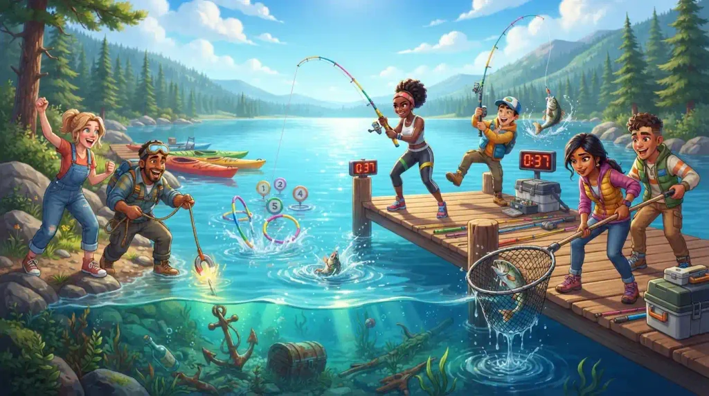 Creative Games and Challenges for Fun Fishing