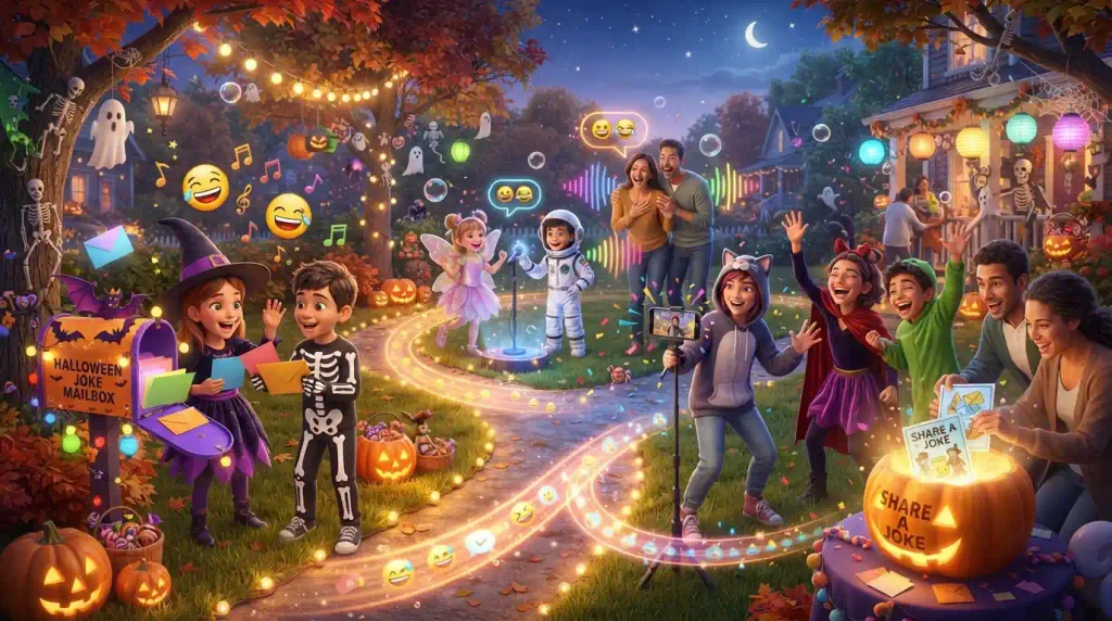 Creative ways to share Halloween jokes this season