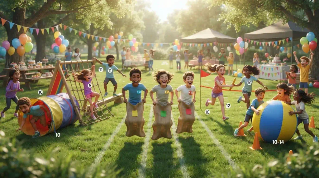 Energetic Outdoor Games for Active Birthday Parties