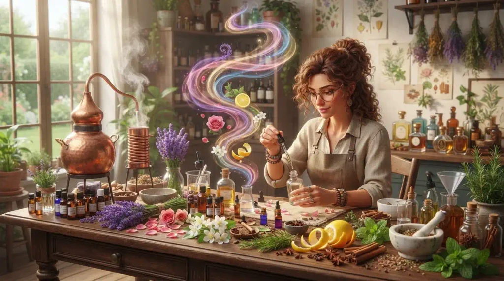 Essential Oils and Perfume Crafting