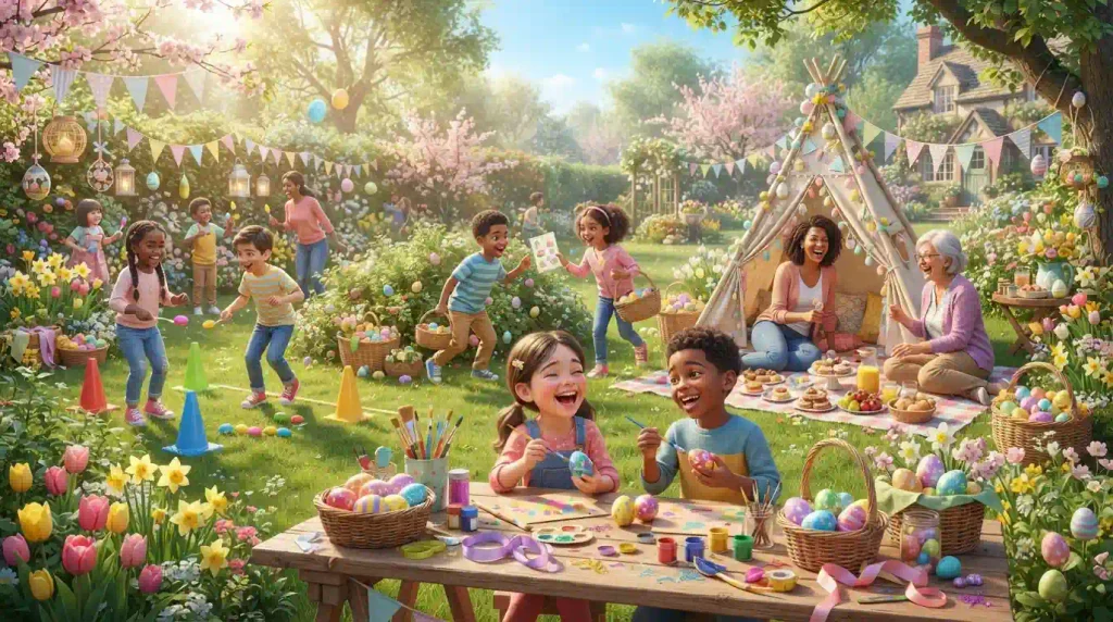 Fun Easter ideas for creative activities, decorations, games, and family celebrations