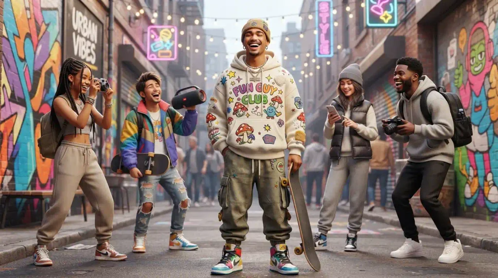 fun guy hoodie