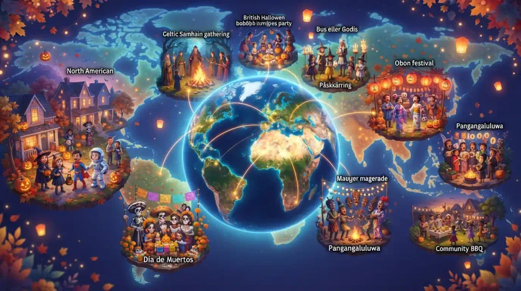 Halloween traditions around the world with unique festive customs