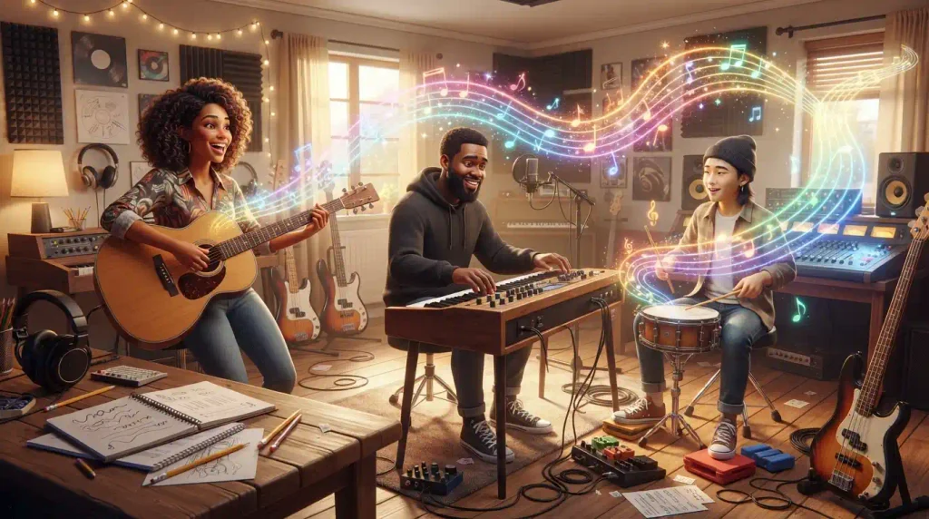 How Musicians Write Catchy and Happy Songs