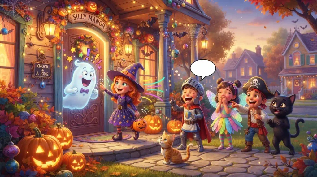 Silly Halloween knock-knock jokes for kids and family fun