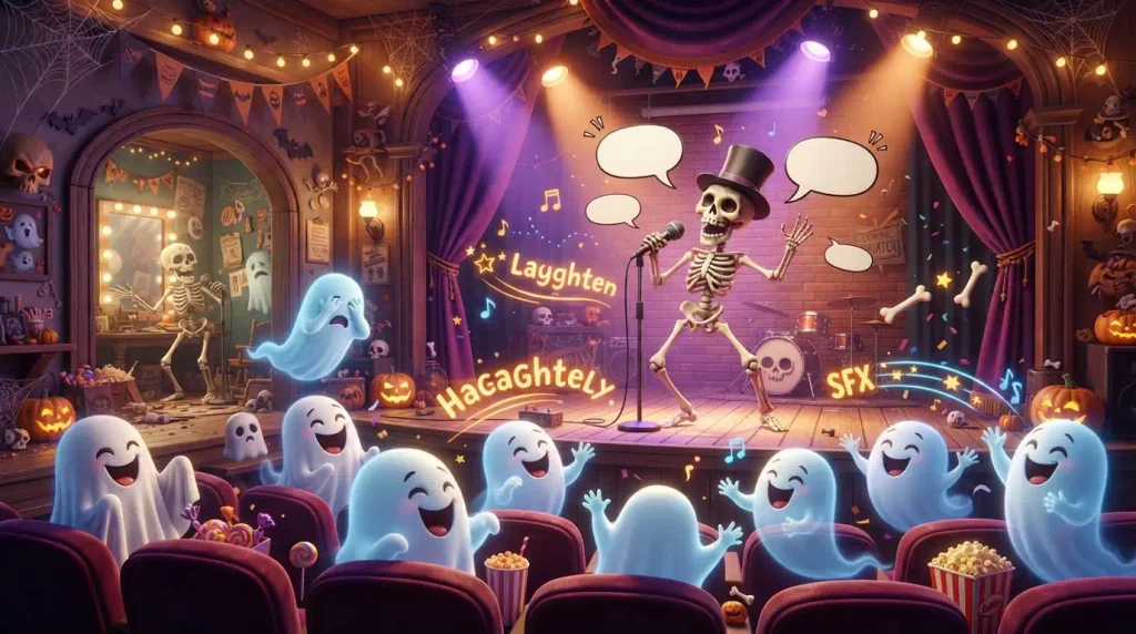 Skeleton and ghost jokes for spooky Halloween laughter