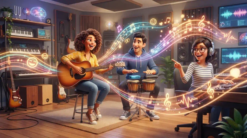 The Science of Cheerful Sounds and Happy Rhythms