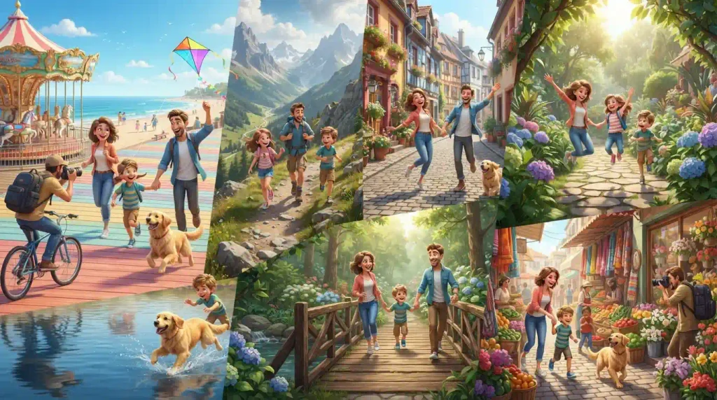 Top Locations for Dynamic Family Shoots