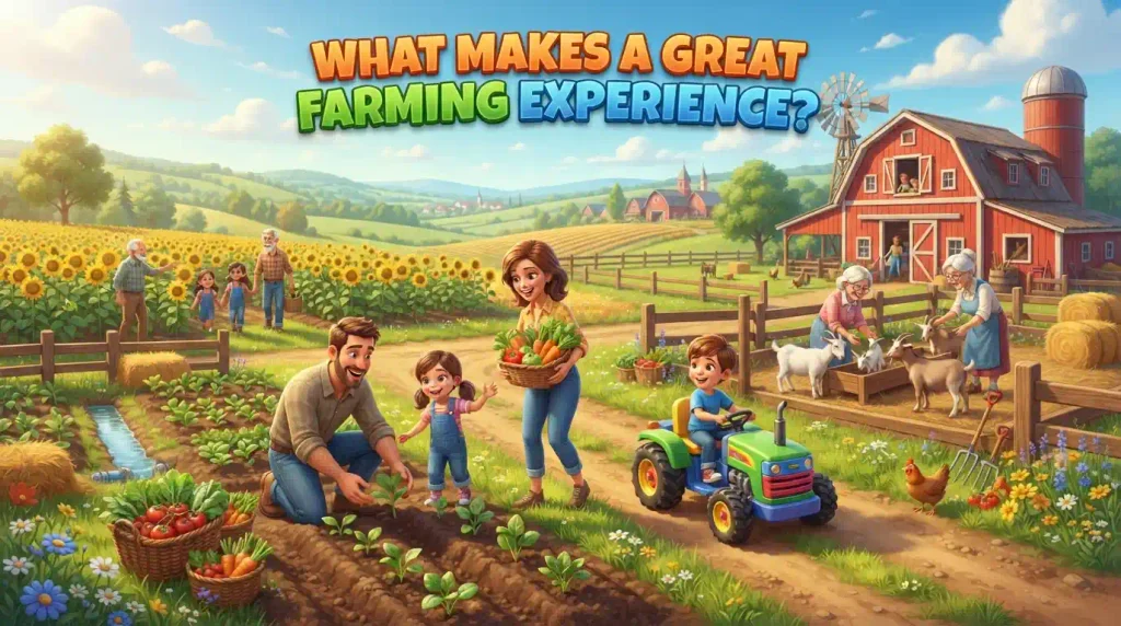 What Makes a Great Farming Experience?