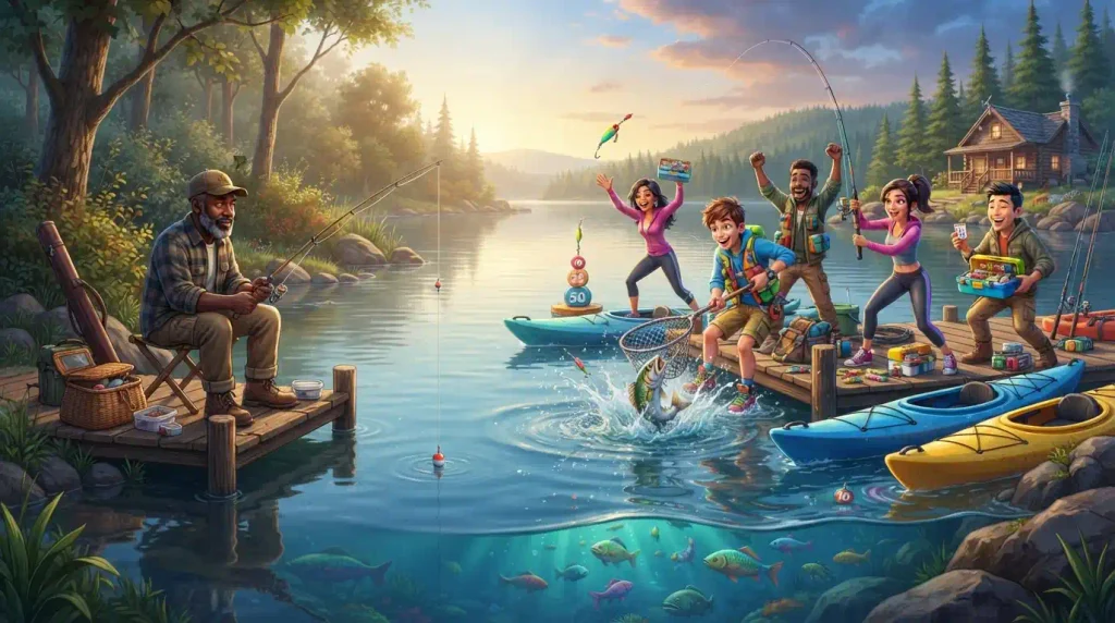 What Makes Fun Fishing Different From Traditional Angling?