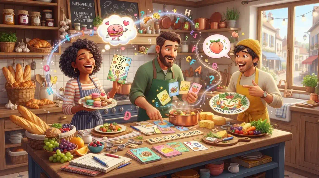 Whimsical Food-Related French Words and Expressions