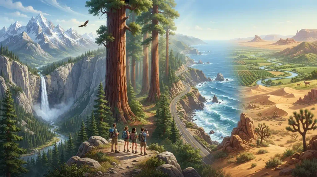 The Epic Geography and Natural Wonders of California